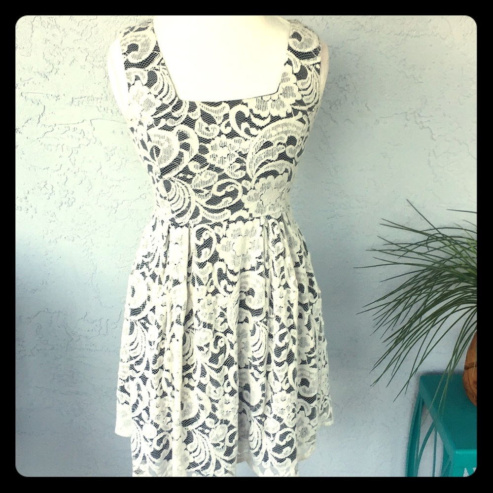 Lace Skater Dress